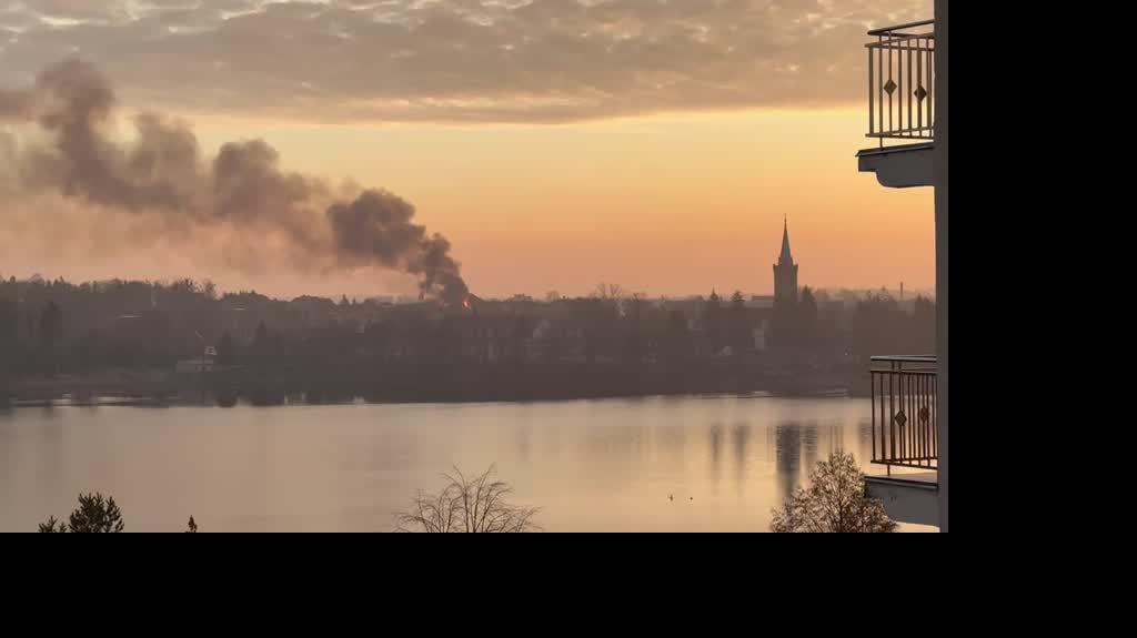Pożar w Mikołajkach 