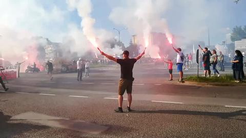 Mieszkańcy Skarżyska-Kamiennej upamietnili Godzinę ''W"