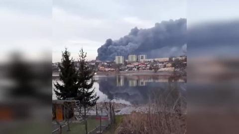 Płonie zakład w Starachowicach