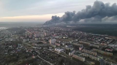 Starachowice Hala Cersanit płonie