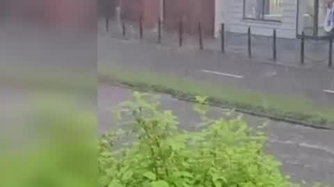 Ulewa w Koszalinie