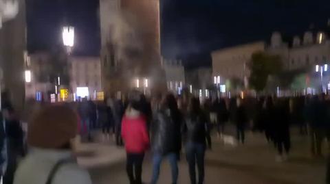 Strajk na krakowskim rynku przeciw ustawie dotyczącej aborcji