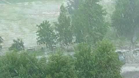 Burza gradowa nad Jelenią Górą (21