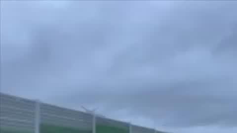 pożar na A1