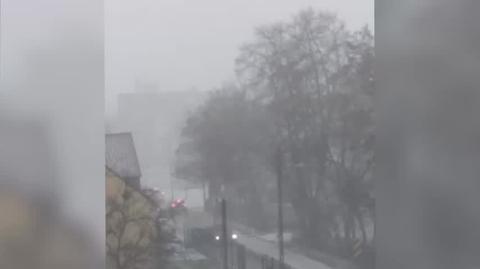 Burzowy poranek w stolicy