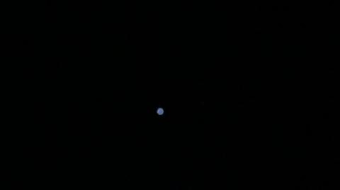 ISS nad Warszawą przed godziną 23:00