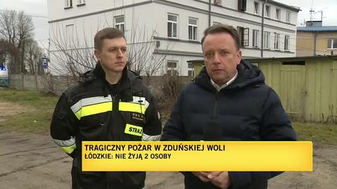 Tragiczny pożar w Zduńskiej Woli