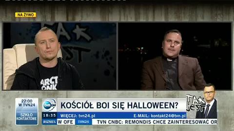 Rozmowa o Halloween w programie "Tak jest" / TVN24