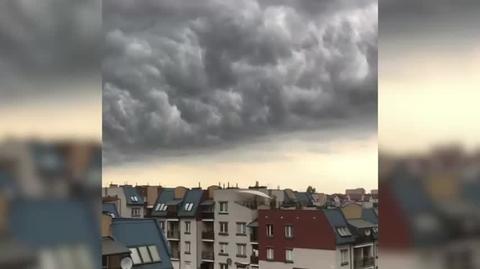 Białystok - chmury deszczowe