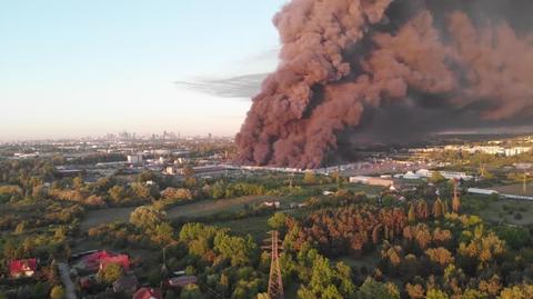 Pożar hali Marywilska 44