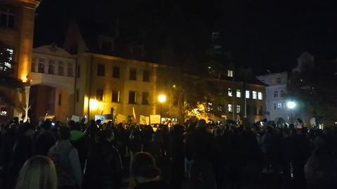 Protest w Jeleniej Górze 