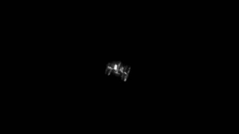 Przelot międzynarodowej stacji kosmicznej nad Mielcem