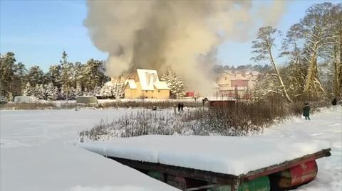 Pożar Hotelu w Augustowie