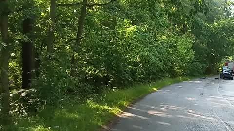 Wypadek pod lęborkiem