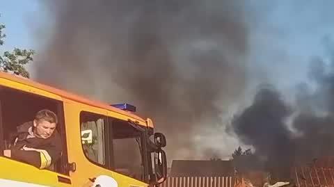 Nowa Biała pożar