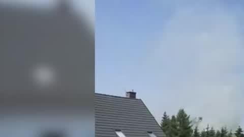Pożar skupu aut we Wrocławiu