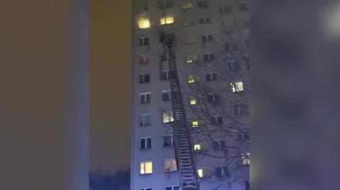 Pożar mieszkania