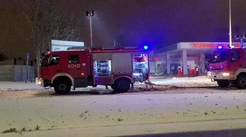Wybuch na stacji paliw w Sosnowcu - WIDEO