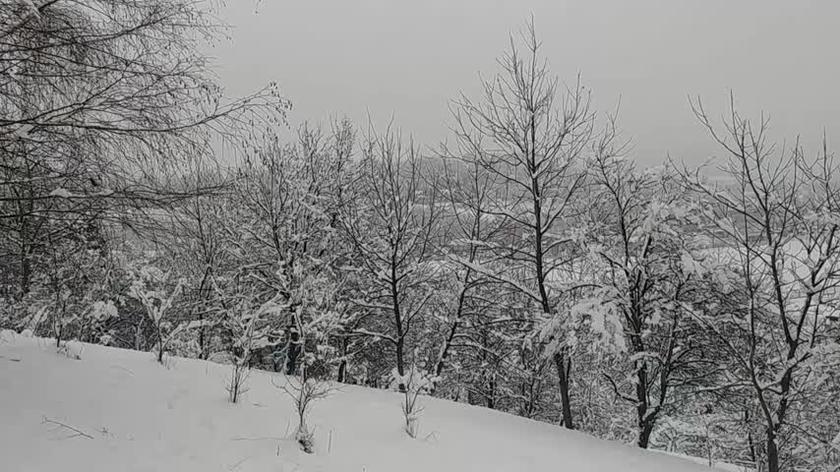 Zimowy sobotni poranek w miejscowości Czchów