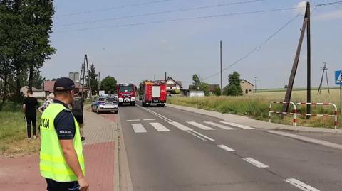 Zniszczony dom, ranni mieszkańcy... Potężny wybuch wstrząsnął Bądkowem Pierwszym