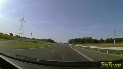 Jazda pod prąd na S6