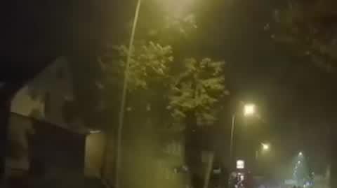 Samochód wyprzedzał drogą dla rowerów