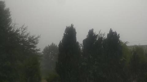 Burza i grad z deszczem