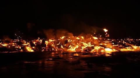 Film z erupcji Fagtadalsfjall 3