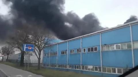 Pożar w miejscowości Malanów