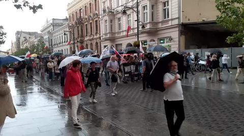 Łódź w obronie TVN I Wolnych Mediów