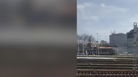 Zdarzenie na Dworcu Głównym w Olsztynie