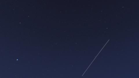 Przelot międzynarodowej stacji kosmicznej nad Chorzowem